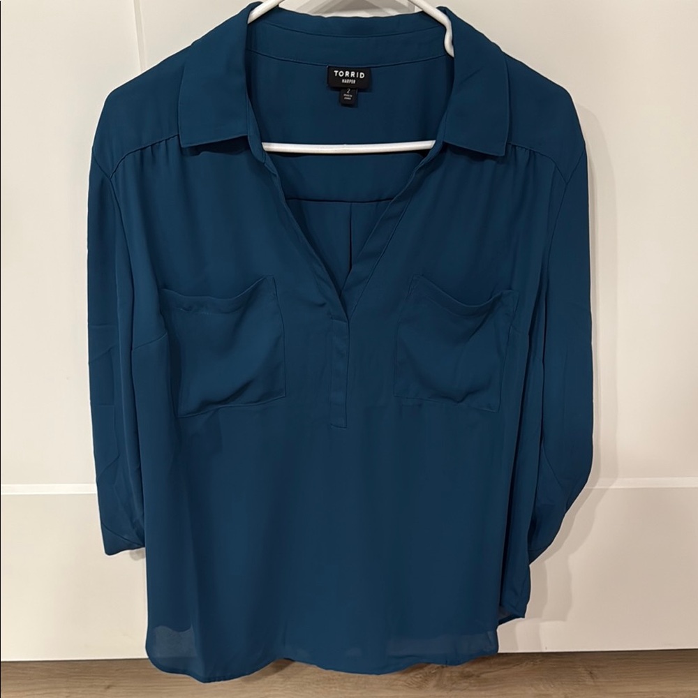 Torrid Women's Blue Blouse